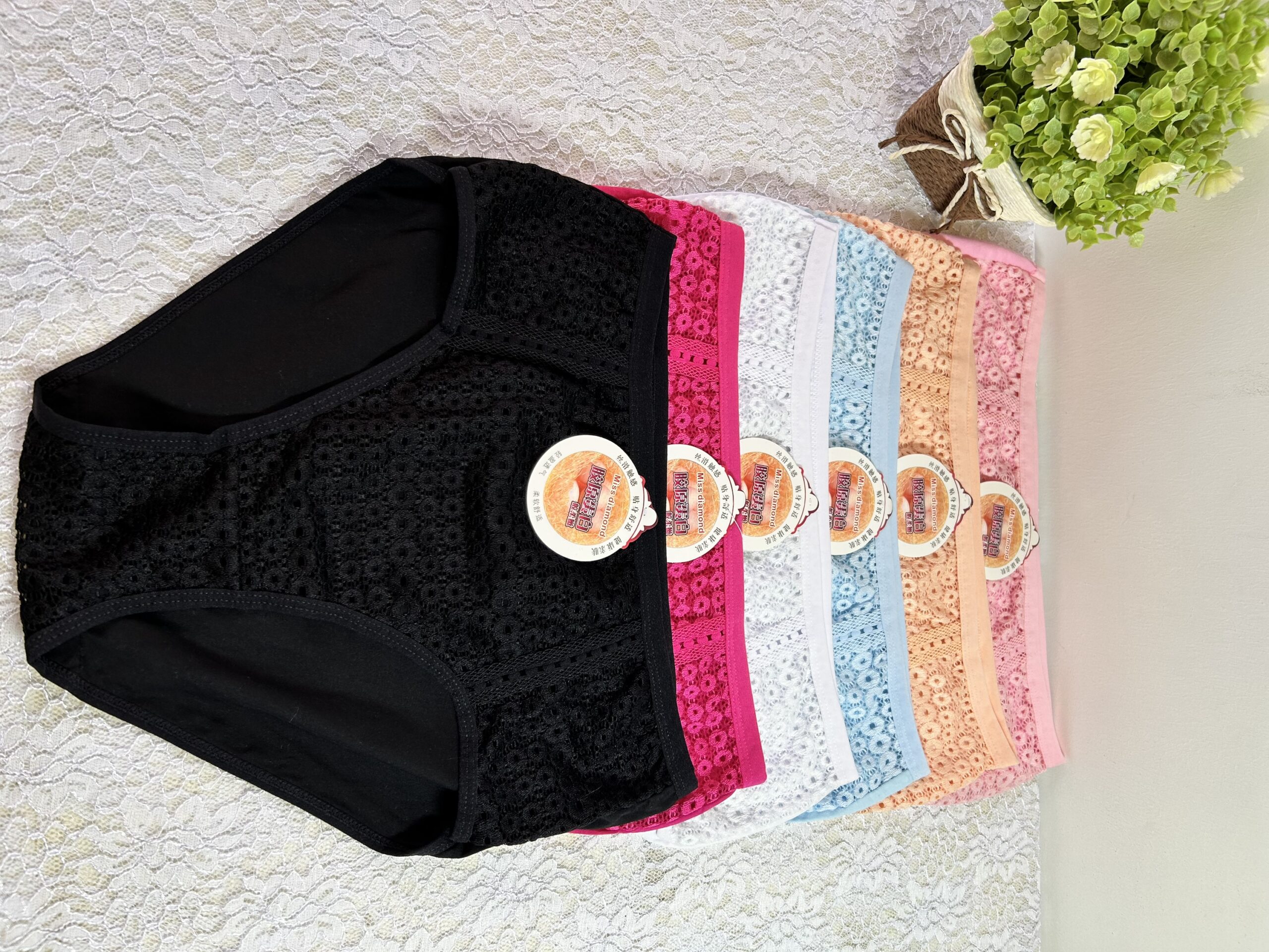 Plus size cotton pants