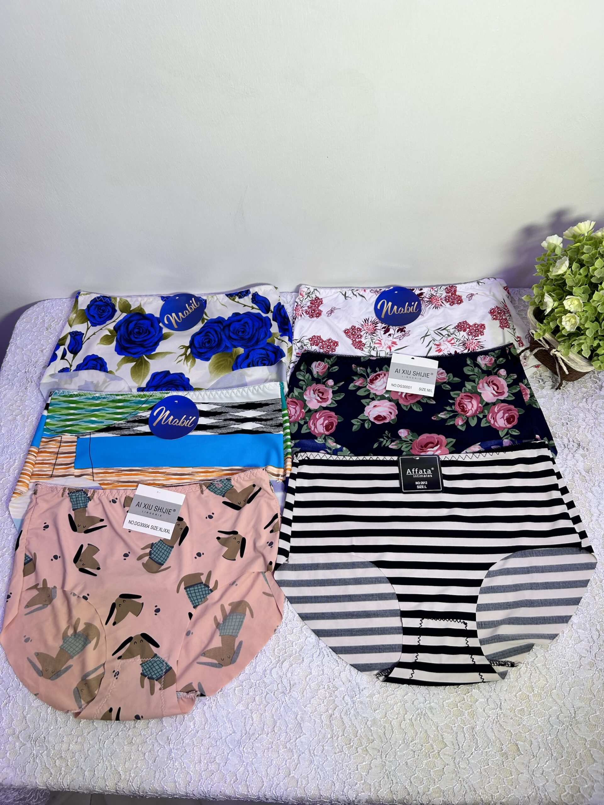 Flowery seamless full pant